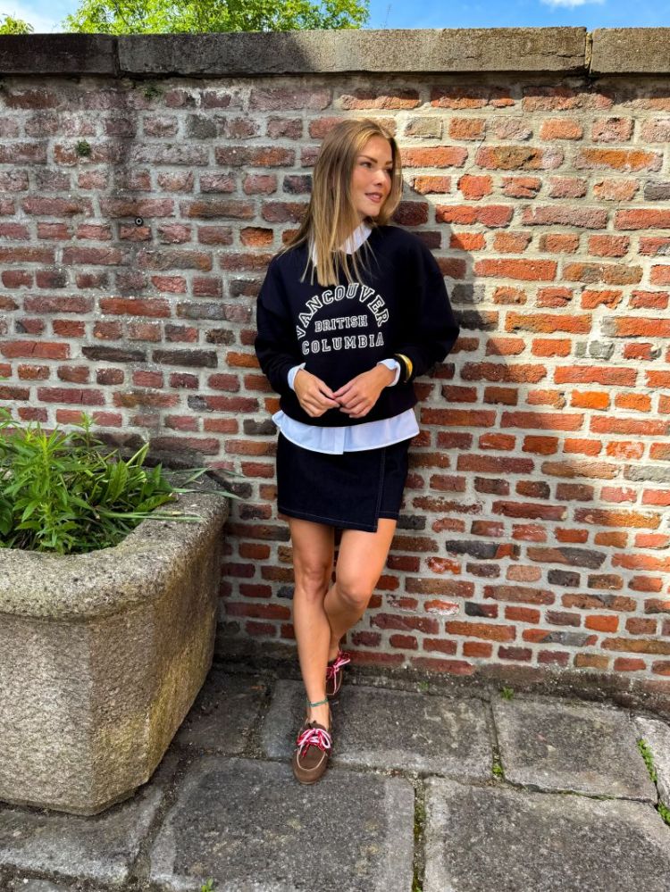 JXMERLE RLX SHORT LS CREW SWT  175879013 Night