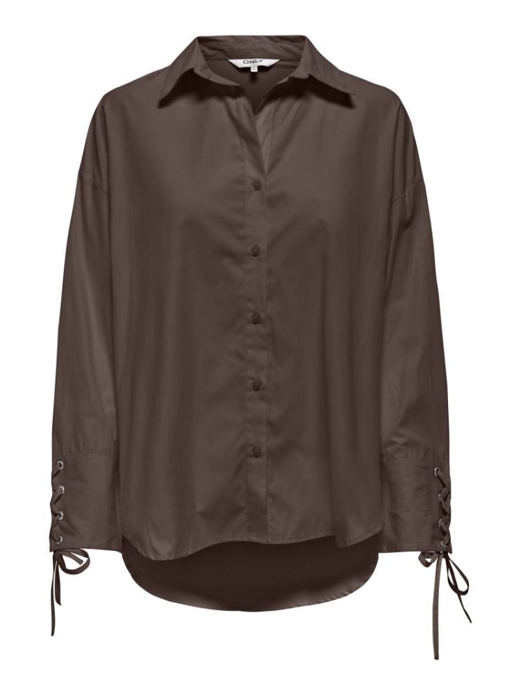 ONLOREGON ALVA LS STRING SHIRT 264056 Bracken
