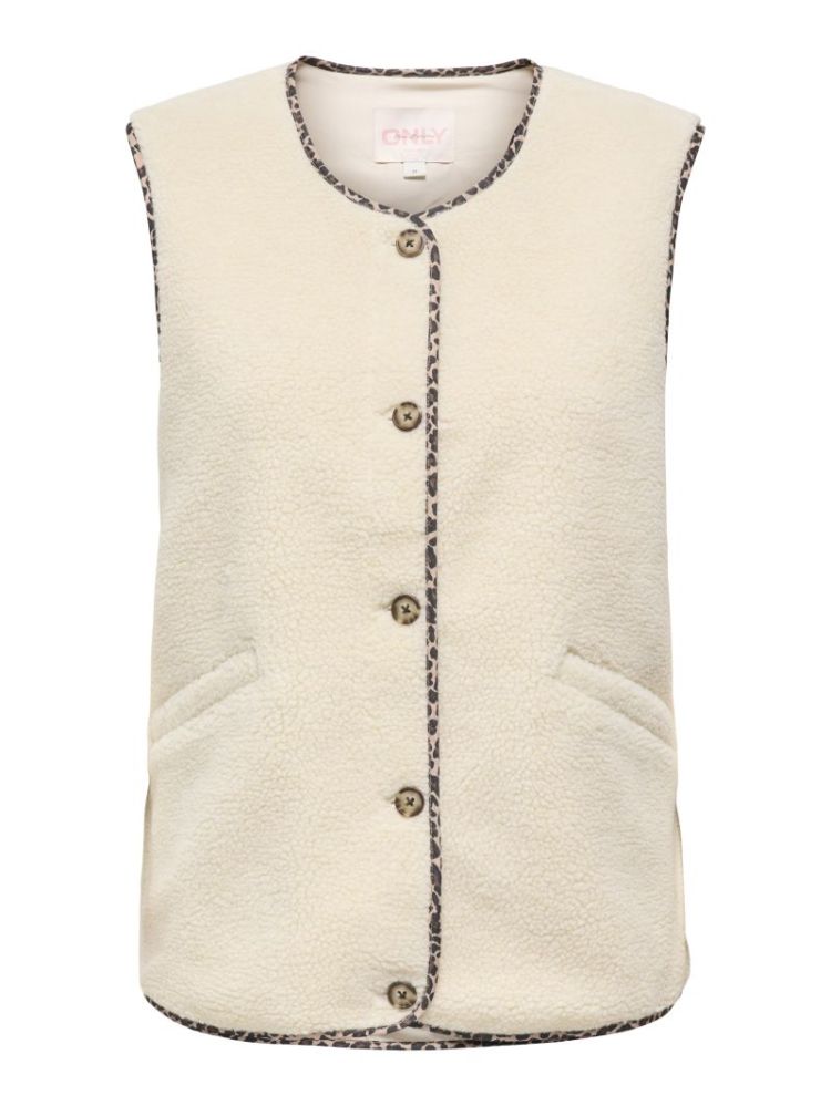 ONLBABY TEDDY VEST PNT 180083010 Birch