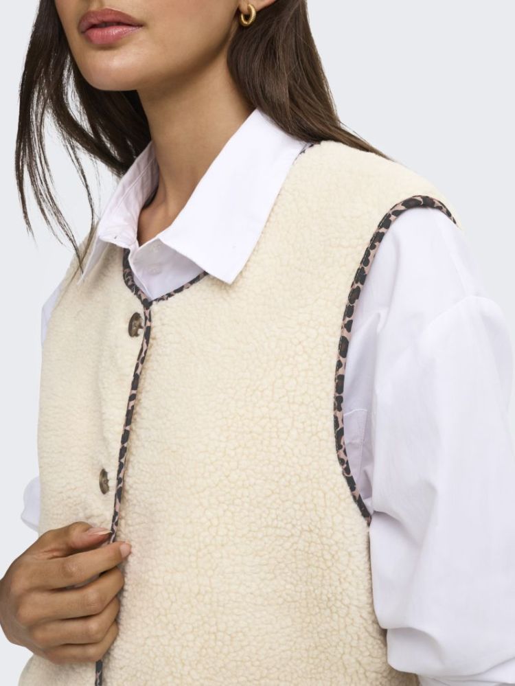 ONLBABY TEDDY VEST PNT 180083010 Birch