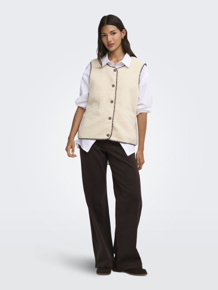 ONLBABY TEDDY VEST PNT 180083010 Birch