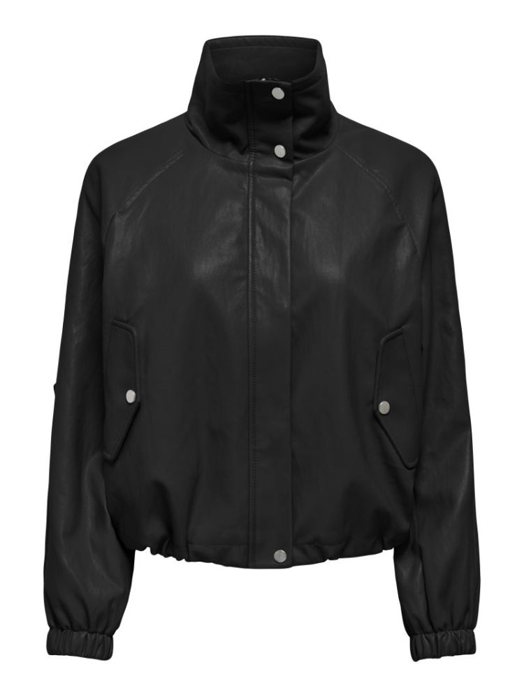 ONLMINI FAUX LEATHER JACKET CC 177911 Black