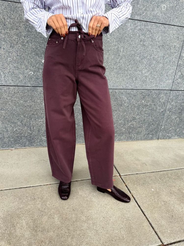 ONLGIANNA MW STRAIGHT COLOR PN 184723 Fudge