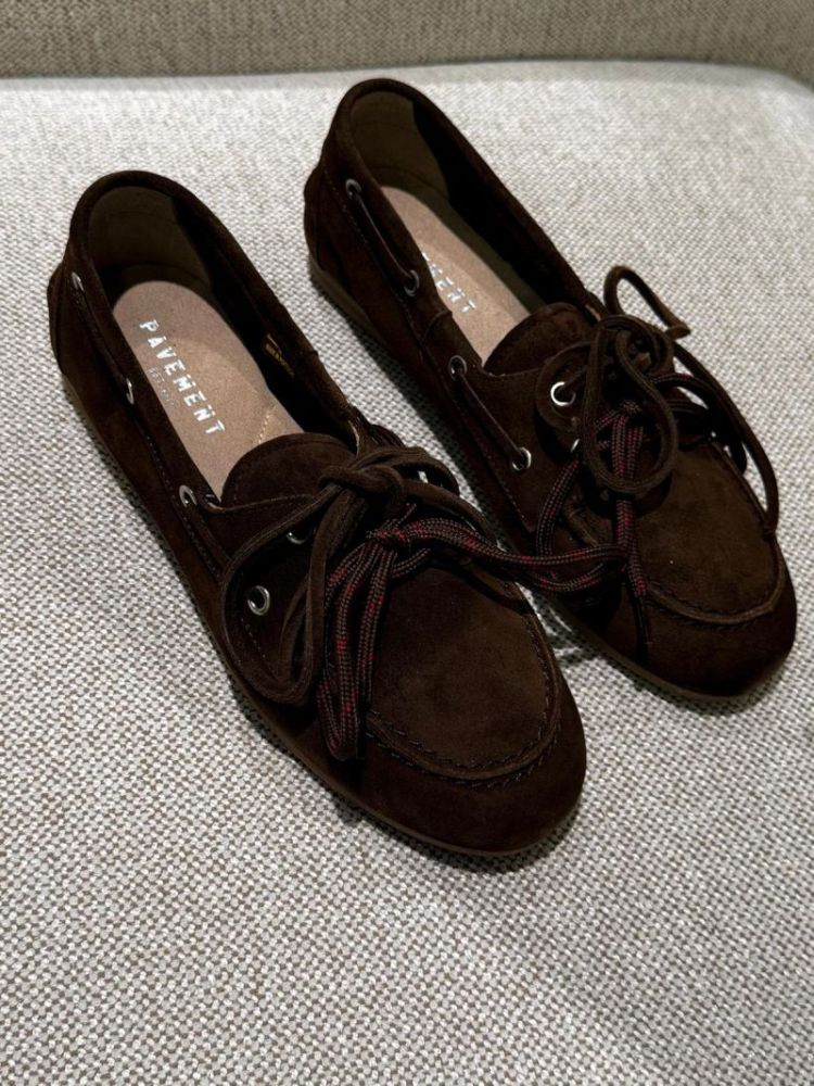  DARK BROWN SUED