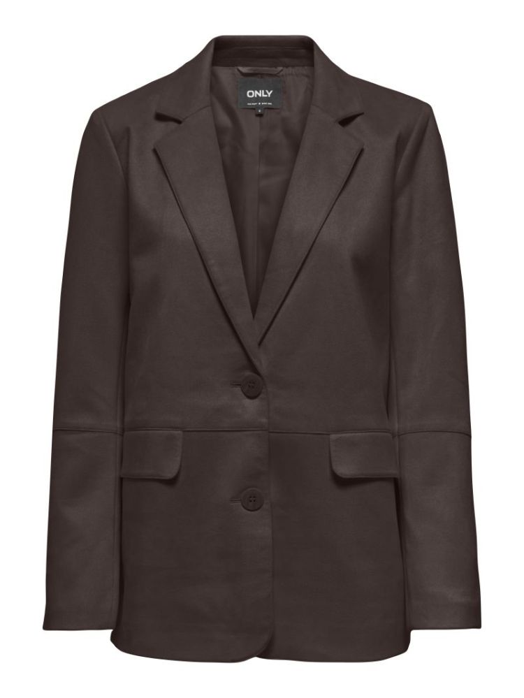 ONLDIANE FAUX SUEDE BLAZER CC 237375 Coffee B