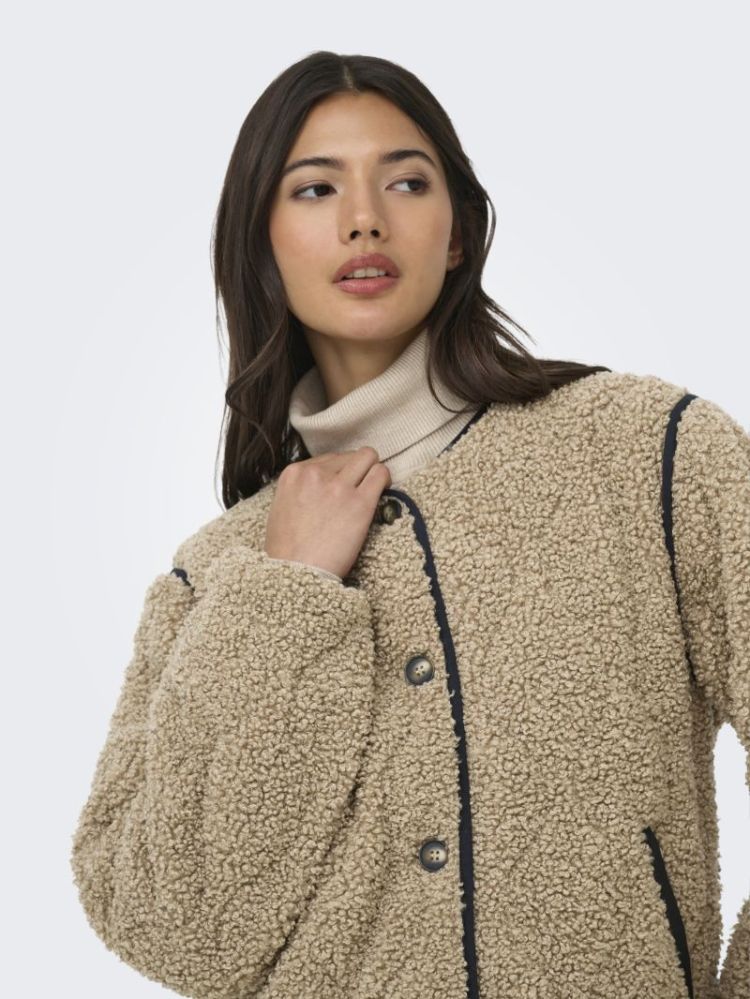 ONLINES TEDDY JACKET CC OTW 193795001 Tiger