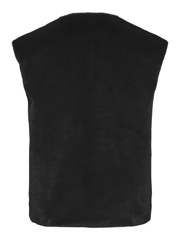 ONLDANA MILA FAUX FUR GILET CC 177911 Black