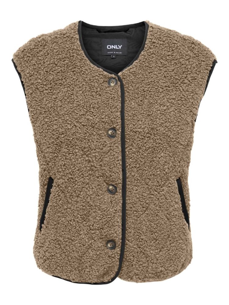 ONLINES TEDDY WAISTCOAT CC OTW 193795001 Tiger