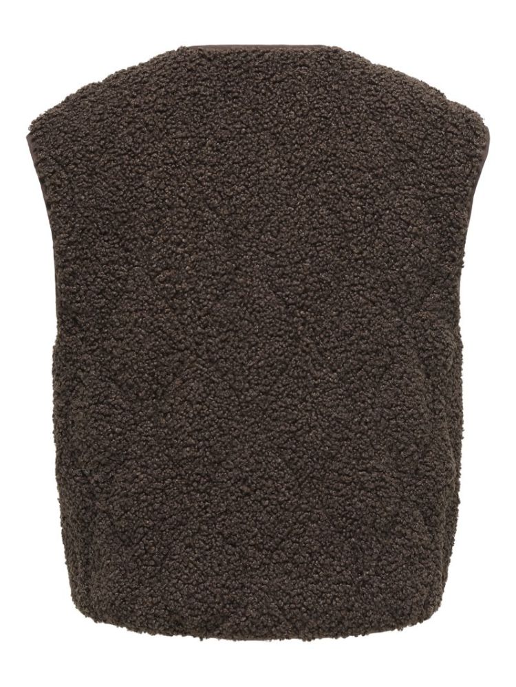 ONLINES TEDDY WAISTCOAT CC OTW 286415 Chocolat