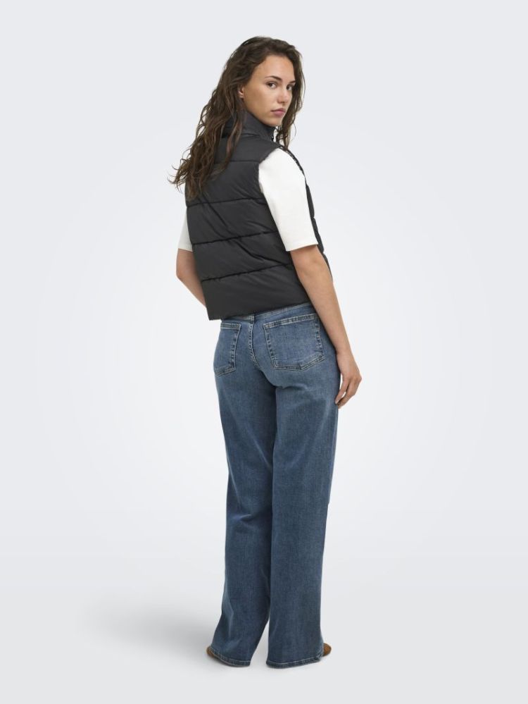 ONLNEWTAMMY REVERSIBLE VEST OT 177911001 Black