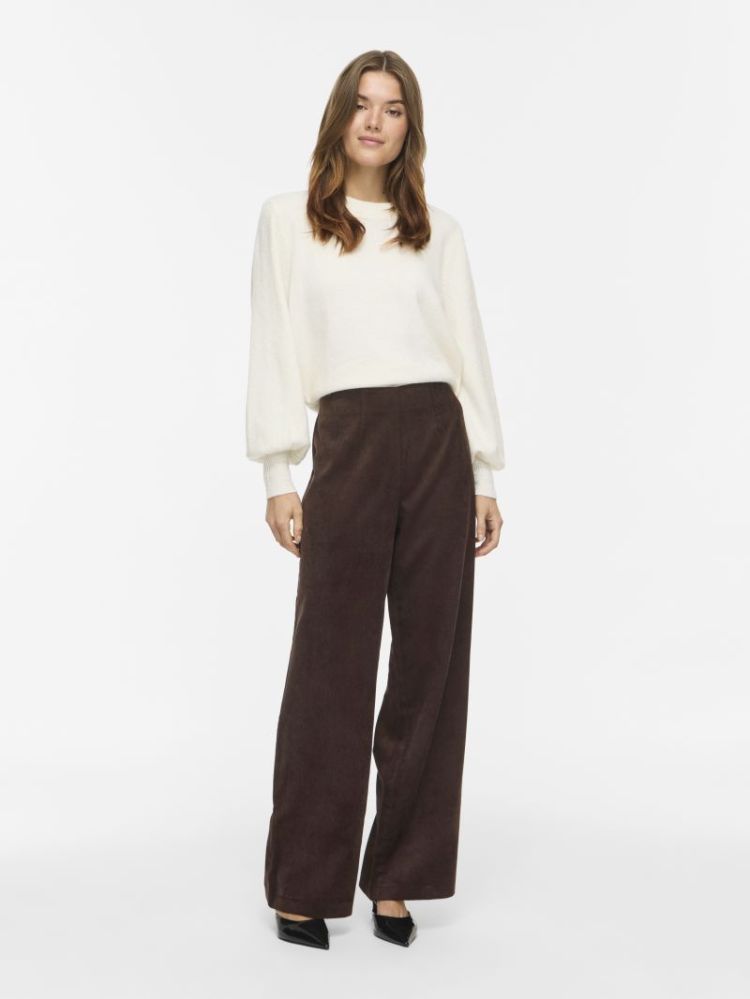 VICOURDIE HW PANTS 196326 Coffee B