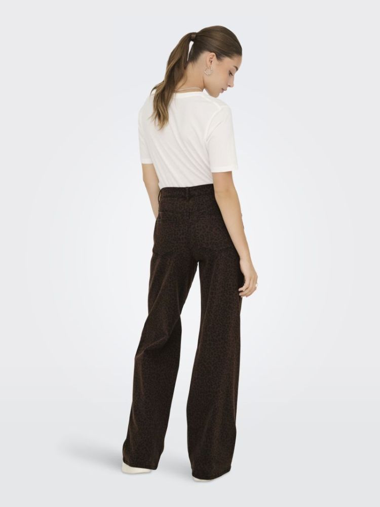 ONLMADISON HW WIDE ANIMAL PANT 242836001 Chico