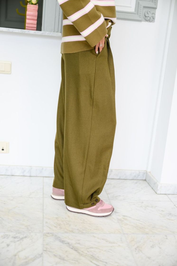YASCOLERA MW ANKLE PANT S. 194901 Dark Oli