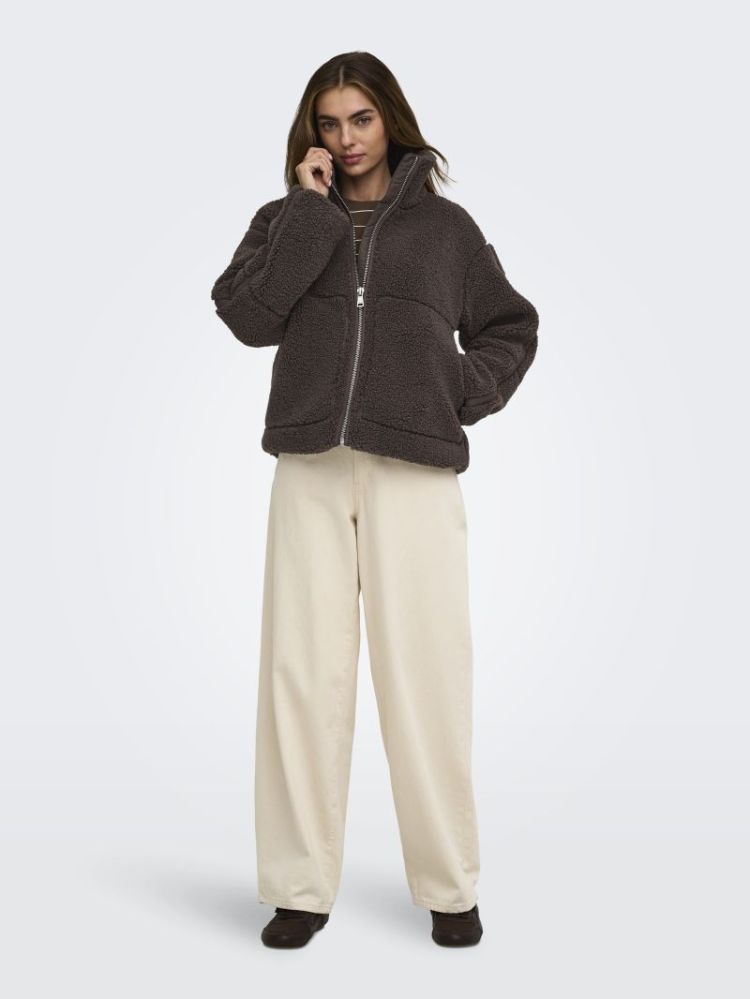 ONLASPEN TEDDY JACKET OTW 237375 Coffee B