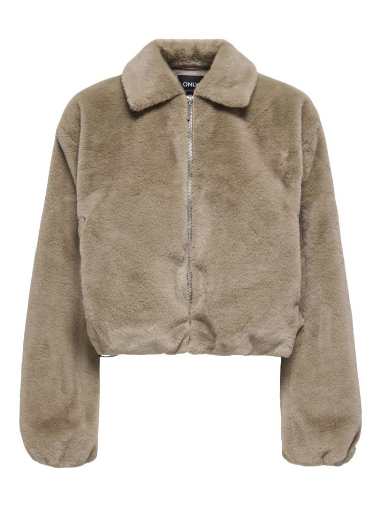 ONLDANA FAUX FUR JACKET CC OTW 177927 Silver M