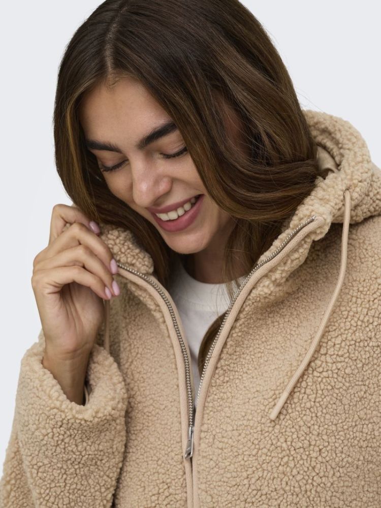ONLASPEN HOOD TEDDY JACKET CC  238995 Cuban Sa