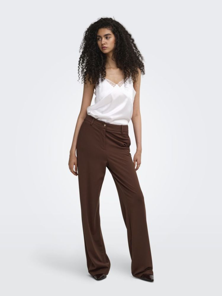 ONLPOPTRASH-TAILORED HW STR PA 199749 Rum Rais