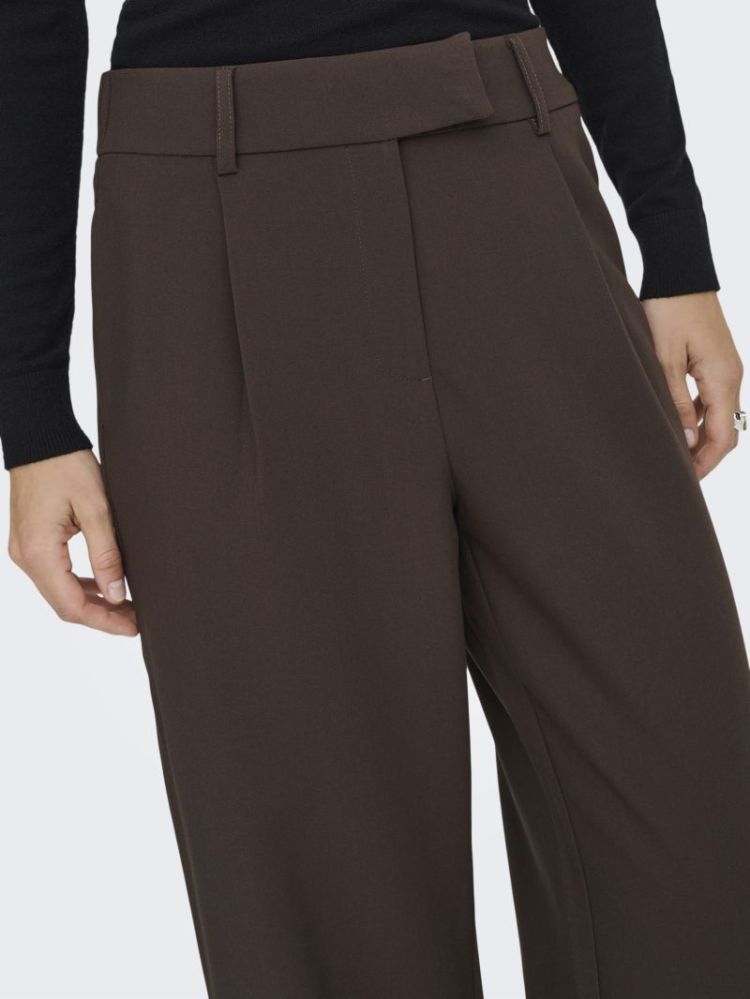 ONLLINDA-RAVEN HW STR PANTS TL 237375 Coffee B