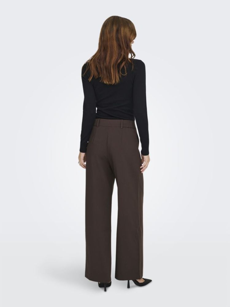 ONLLINDA-RAVEN HW STR PANTS TL 237375 Coffee B
