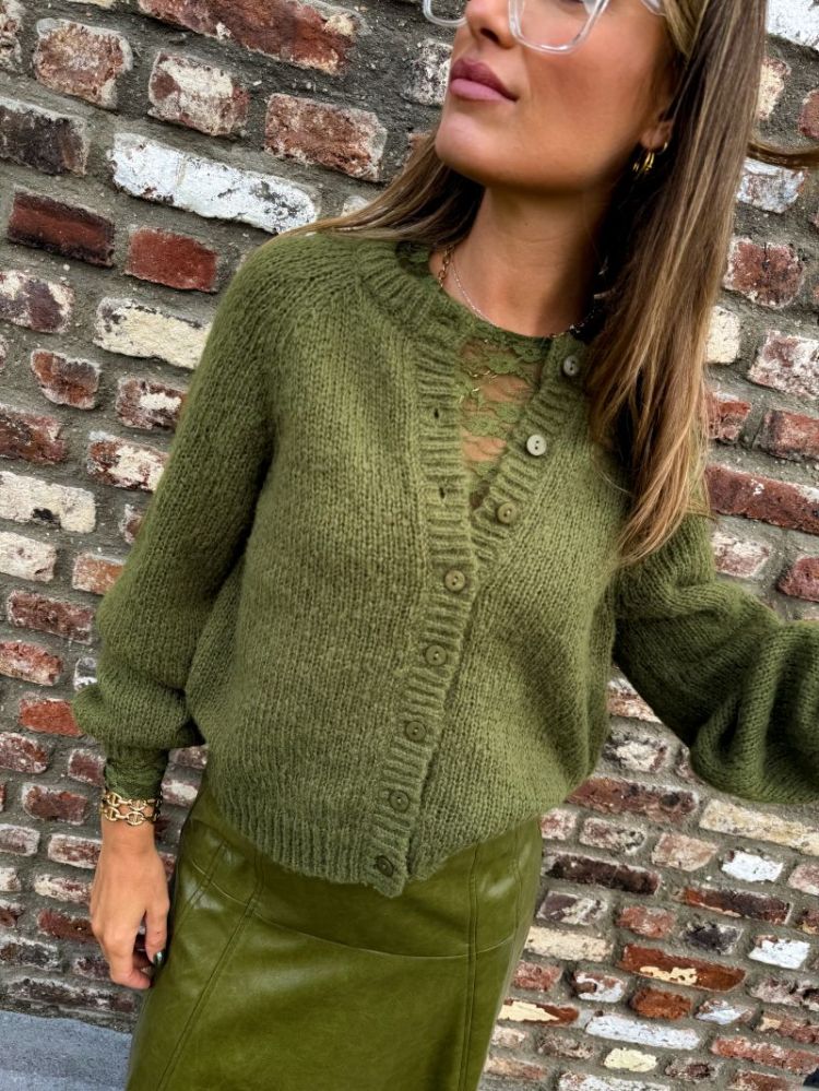ONLALYSSA LS RAGLAN CARDIGAN K 295501001 Sphag