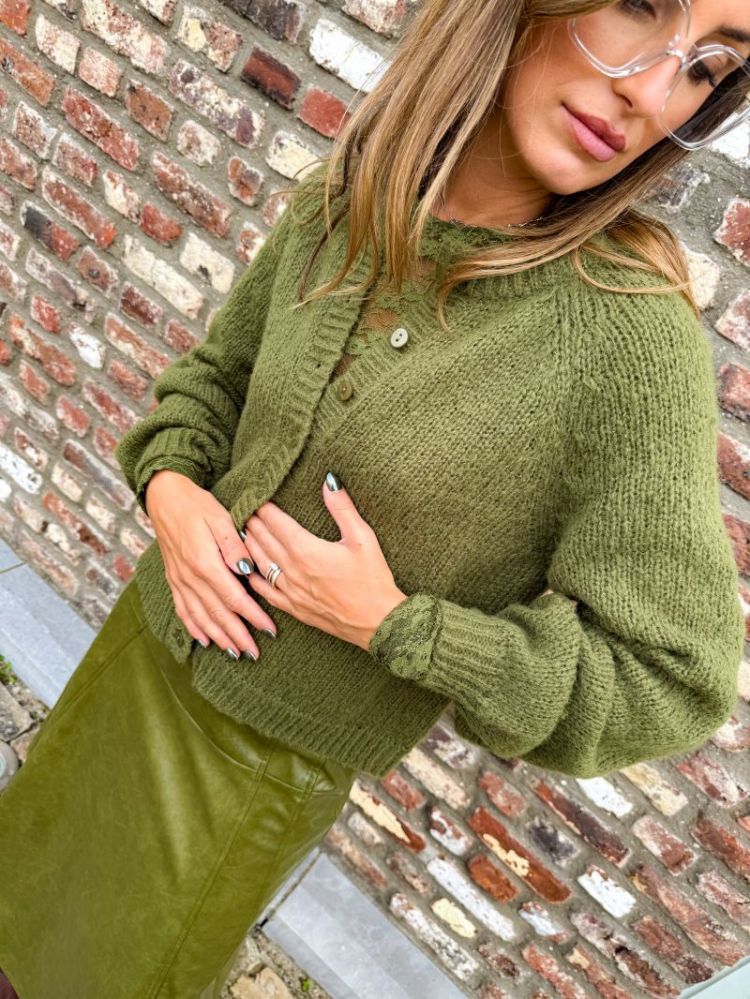 ONLALYSSA LS RAGLAN CARDIGAN K 295501001 Sphag
