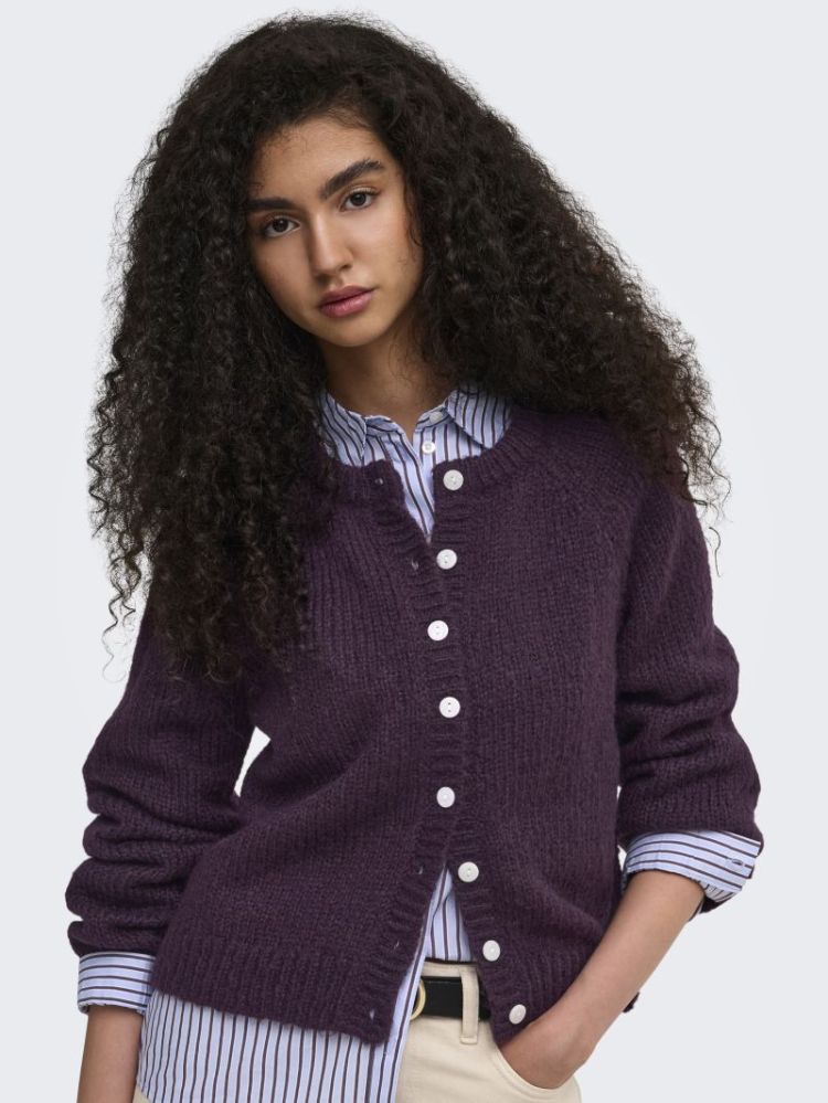 ONLALYSSA LS RAGLAN CARDIGAN K 268075001 Black