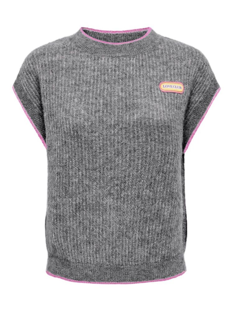 ONLLOVE SL DETAIL O-NECK CS KN 179075002 Mediu