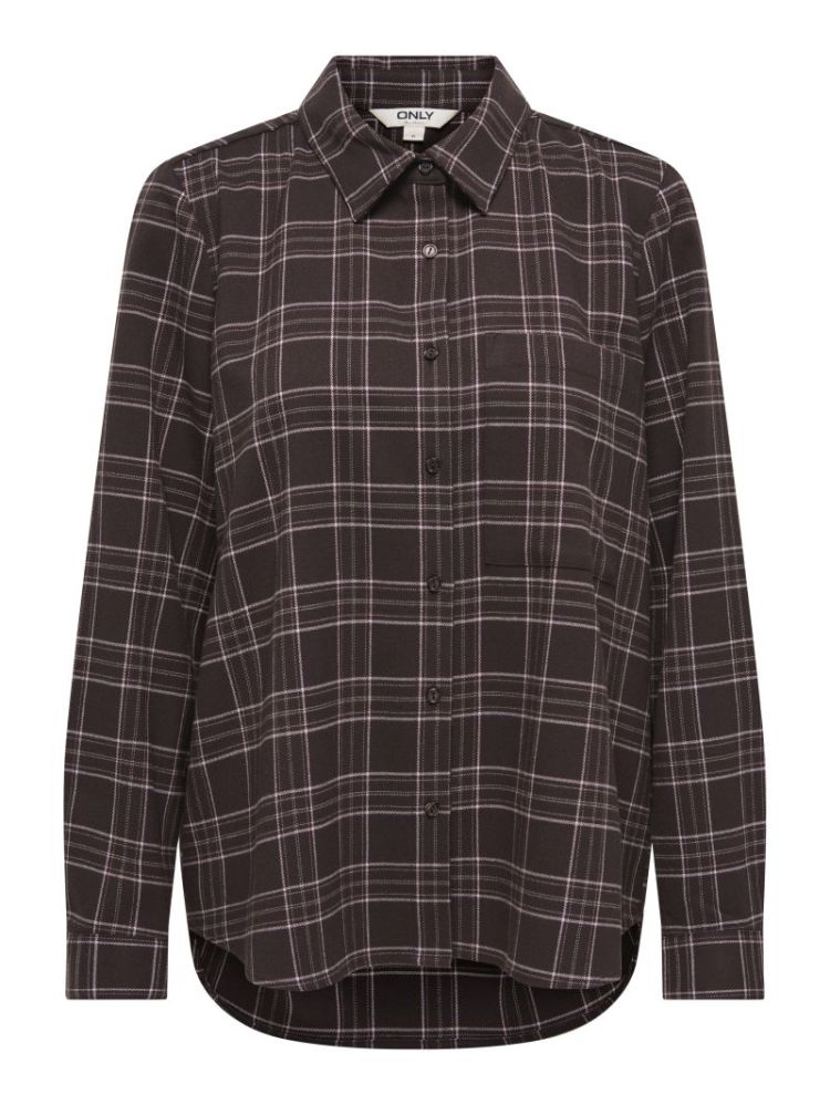 ONLWREN CHECK SHIRT WVN 177911003 Black
