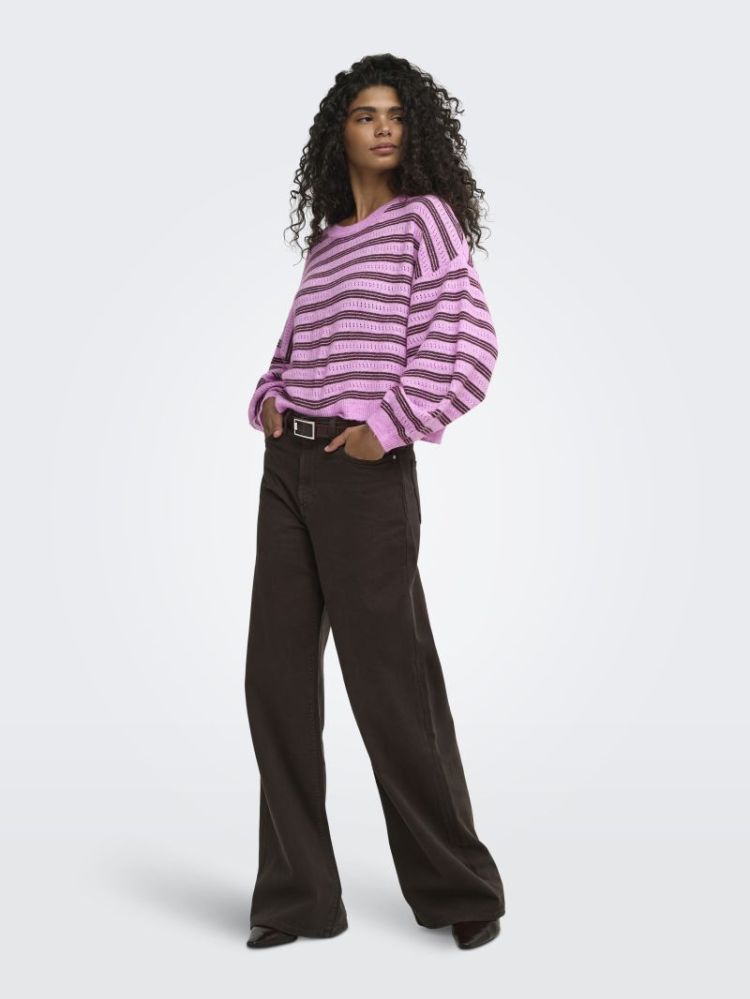 ONLMONIQUE LS LOOSE O-NECK KNT 286456002 Cycla