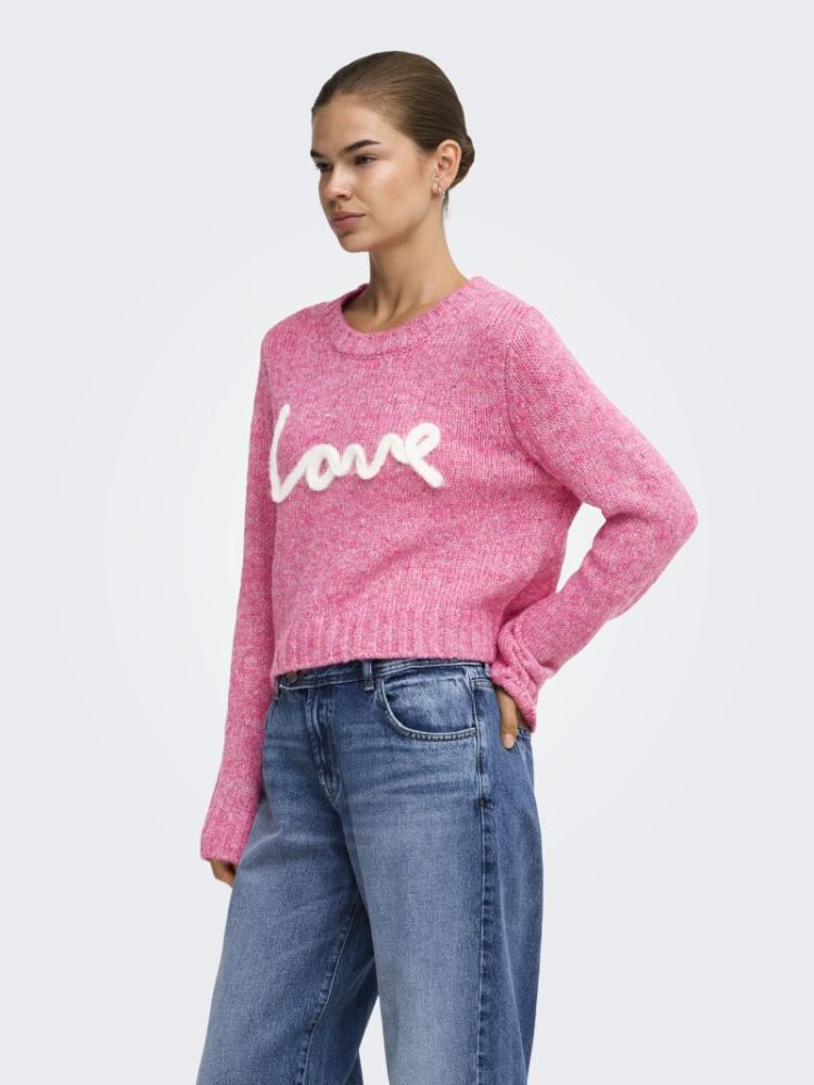 ONLSMILLA LS TEXT DETAIL O-NEC 177955004 Fuchs