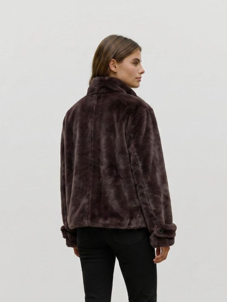 VMSONJAEVA SHORT JACKET GA BOO 297957 Chocolat