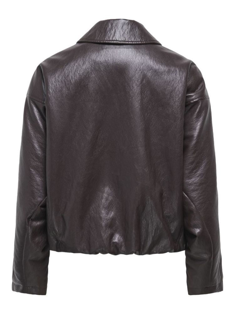 ONLMASJA FAUX LEATHER PADDED B 244915 Chocolat