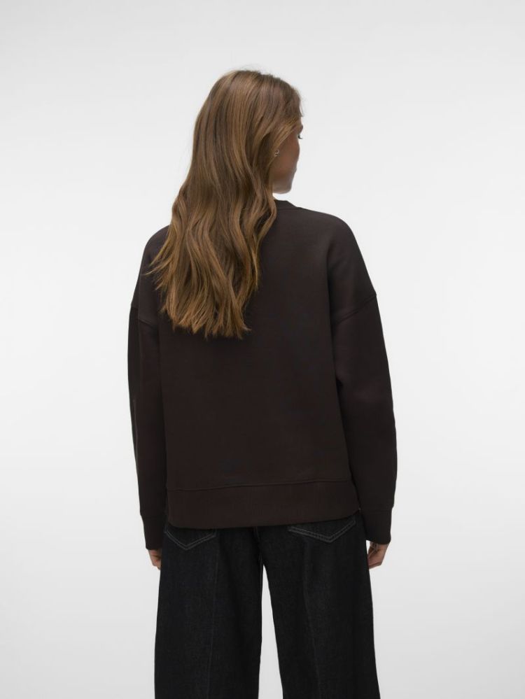 VMCAISA ALINA LS SWEAT BOX JRS 297957004 Choco