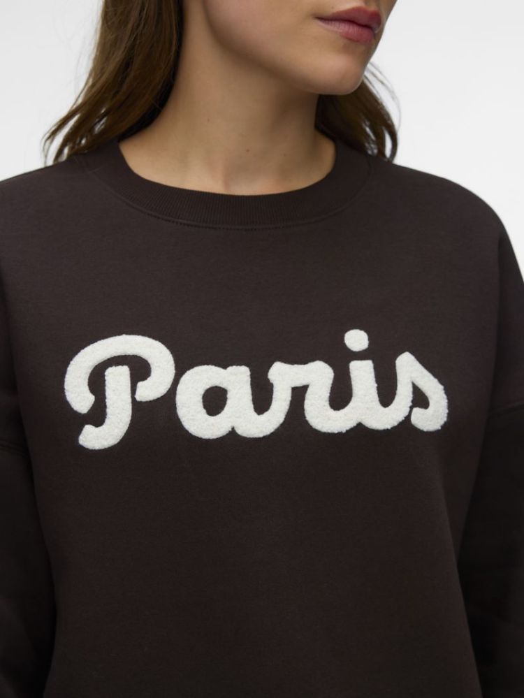 VMCAISA ALINA LS SWEAT BOX JRS 297957004 Choco