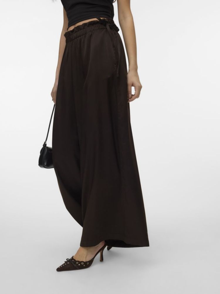 VMCHARM MW DETAIL PANT WVN BOO 297957 Chocolat