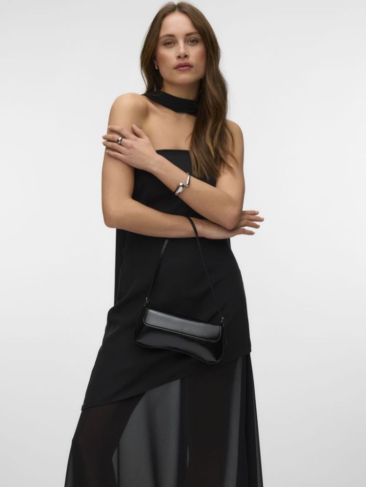 VMJIVO LAYERED ANKLE DRESS WVN 177868 Black