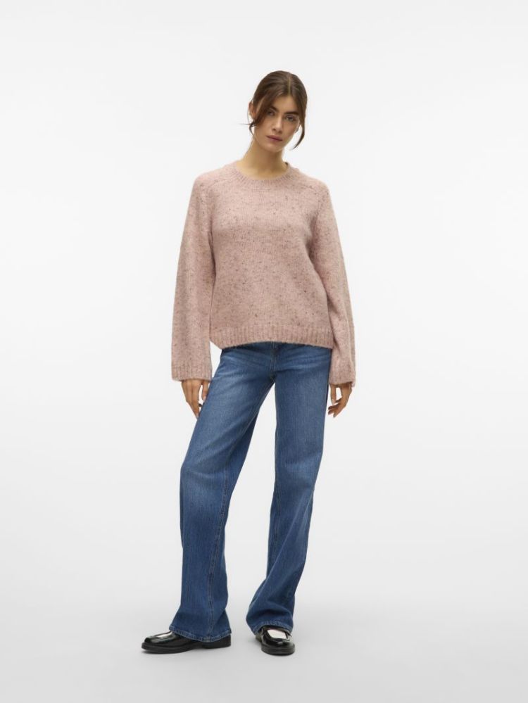 VMINGRID LS O-NECK PULLOVER 285978002 Pink