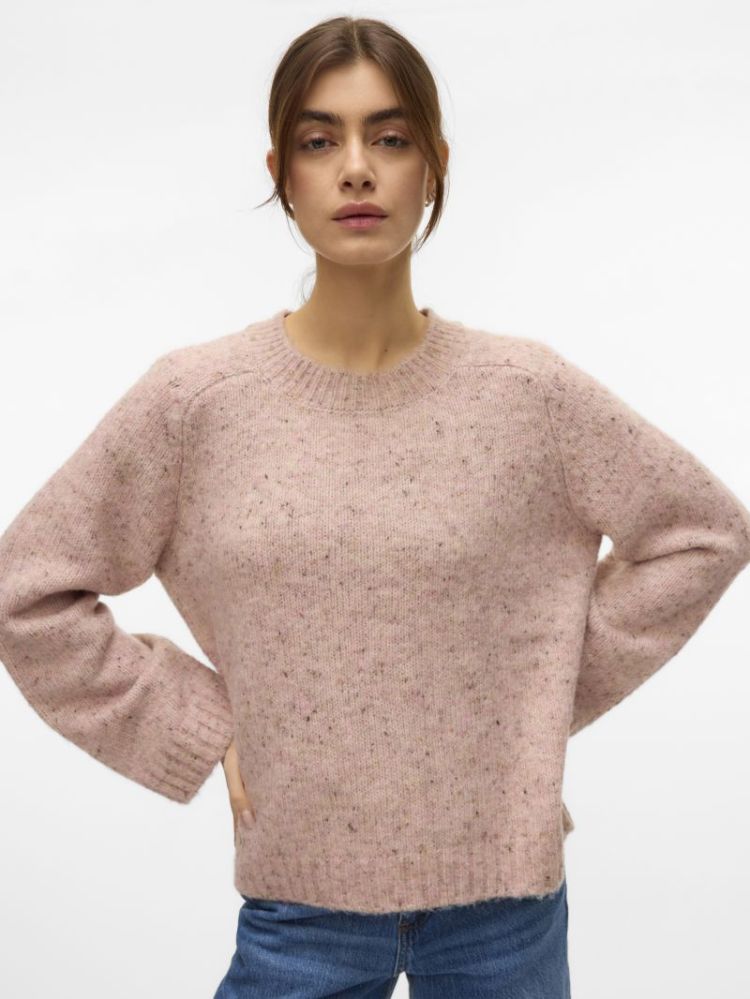 VMINGRID LS O-NECK PULLOVER 285978002 Pink
