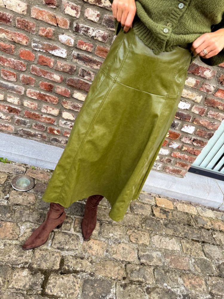 VMDASH HW COATED 7-8 SKIRT 306803 Sphagnum