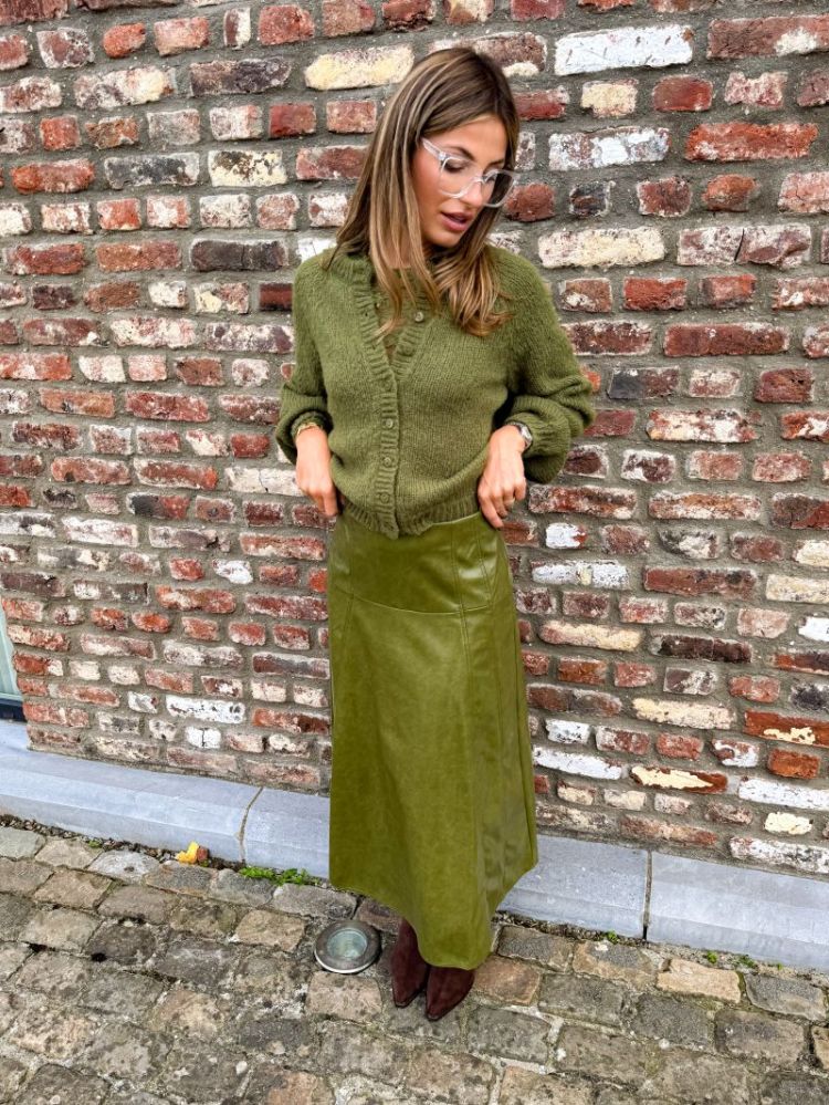 VMDASH HW COATED 7-8 SKIRT 306803 Sphagnum